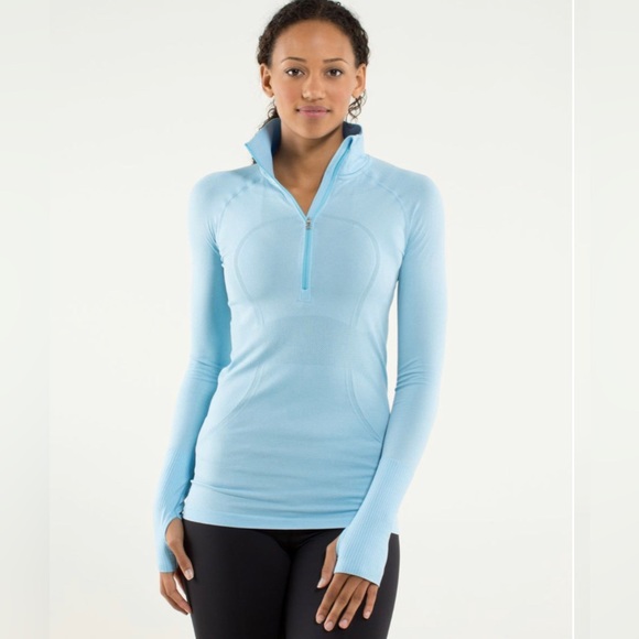 lululemon athletica Tops - Lululemon Half Zip Swiftly Tech Long sleeve